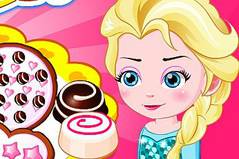 Эльза Готовит Печенье - Elsa Baby Lovers Make Cookies
